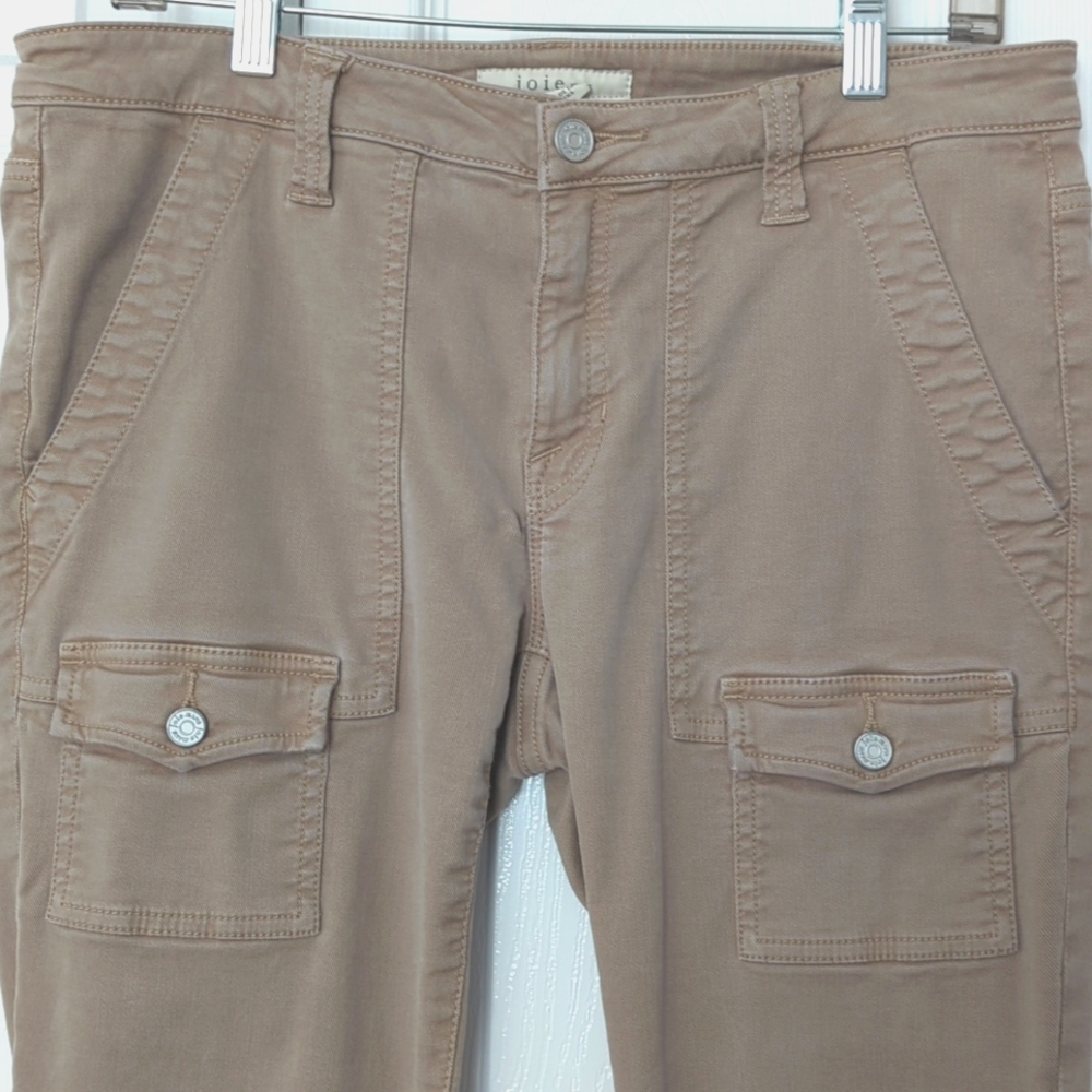 AWESOME! *JOIE* SO-REAL SKINNY TAN JEAN PANTS-31 - Picture 2 of 11